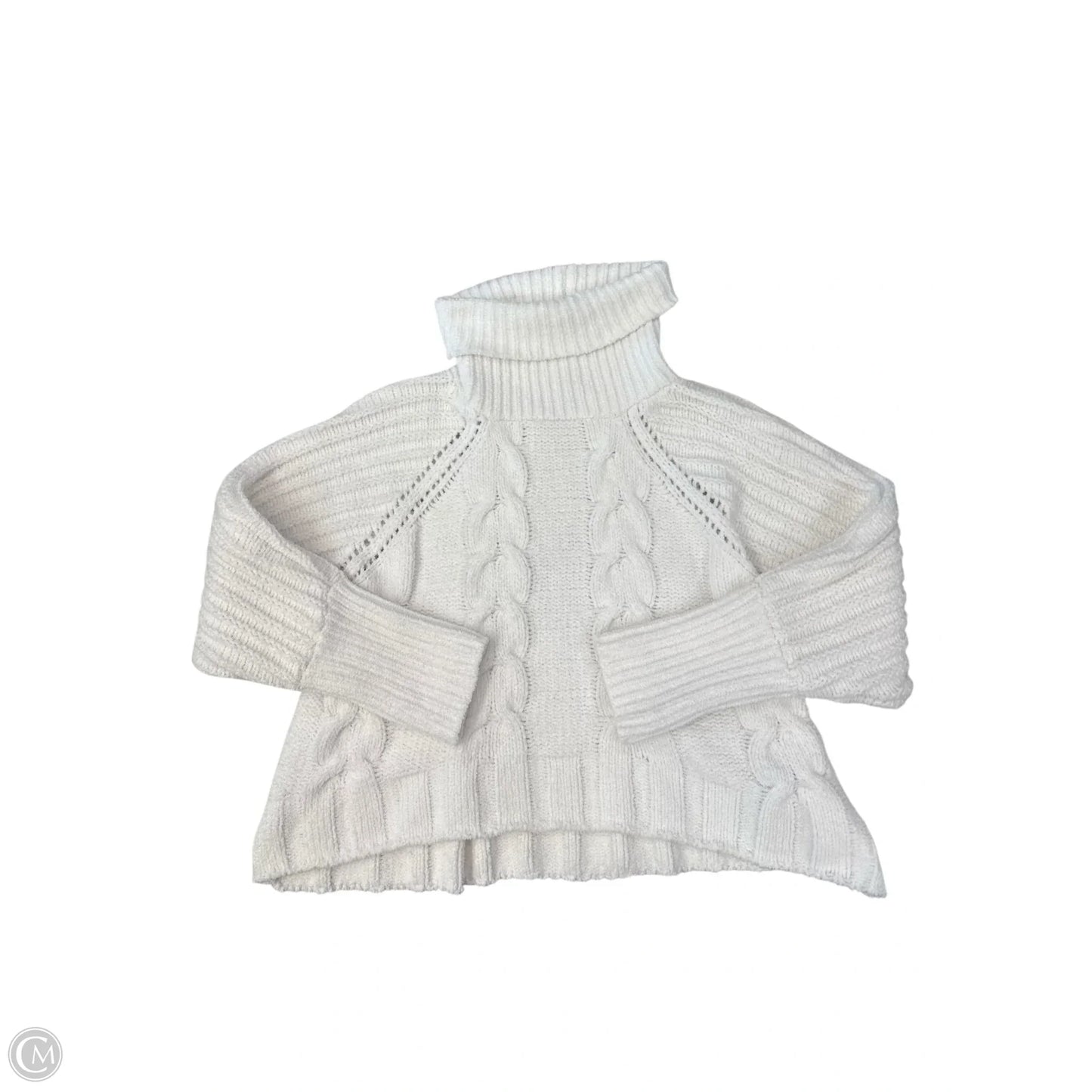 Sweater By Clothes Mentor In White, Size: S
