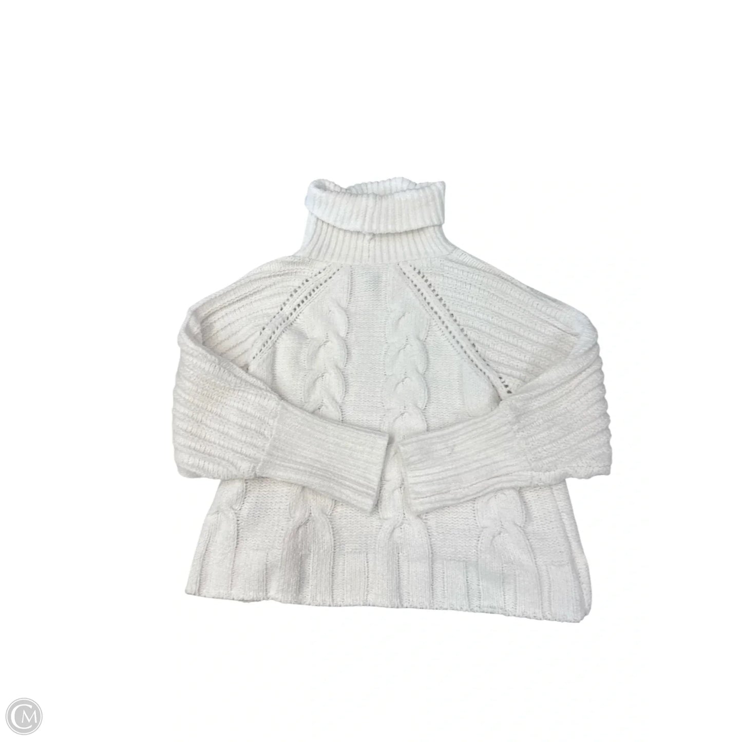Sweater By Clothes Mentor In White, Size: S