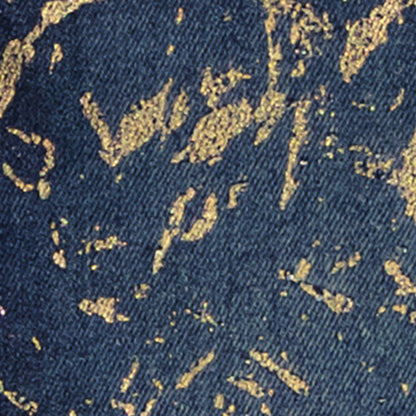 Girls Foil Screen Paint Splatter Denim Skirt