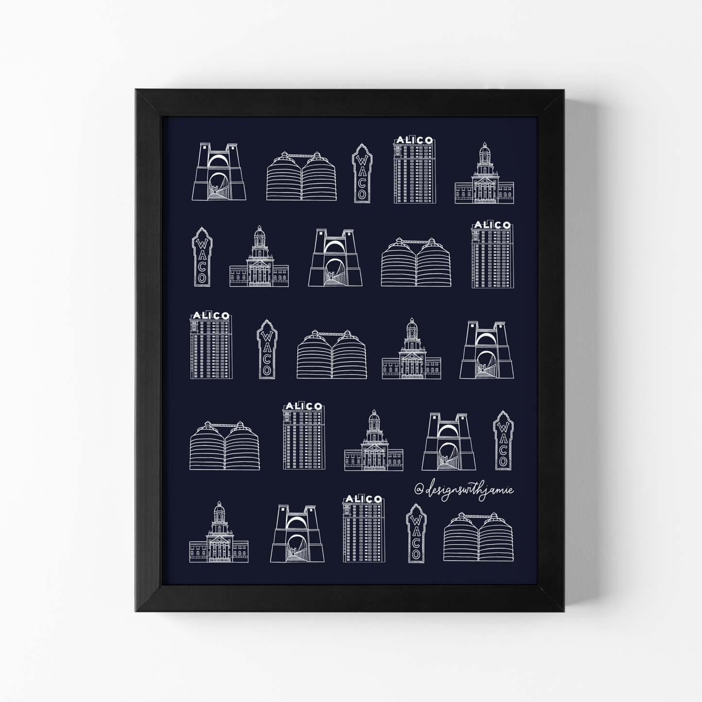 Waco Landscapes Print